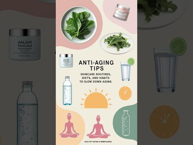 Anti-Aging Tips: Skincare routines, diets, and habits to slow down aging. #facts #veganfortheplanet