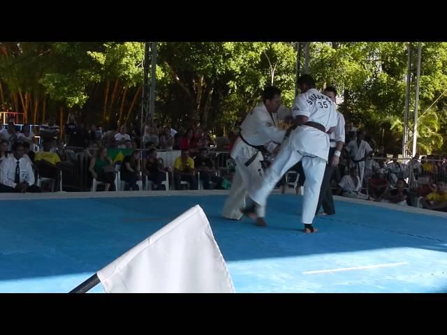 2º World Cup Karate Toeikan - Final - Leandro Muniz (IFK Brazil) X Cristiano José (Shidokan)