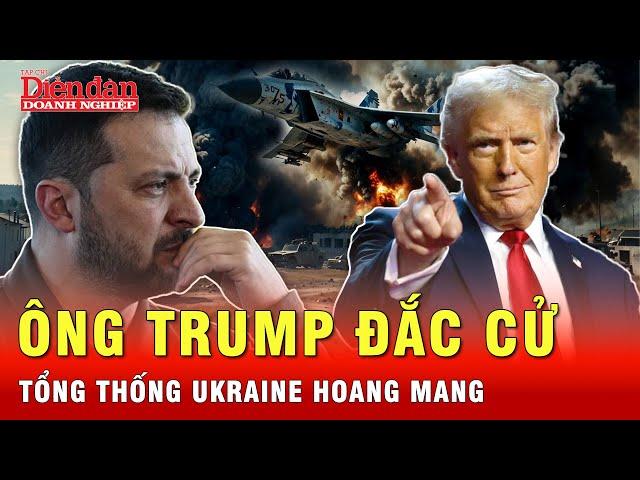 Lo ngại chiến thắng của ông Trump, Tổng thống Ukraine kêu gọi Mỹ duy trì ủng hộ | Tin tức 24h