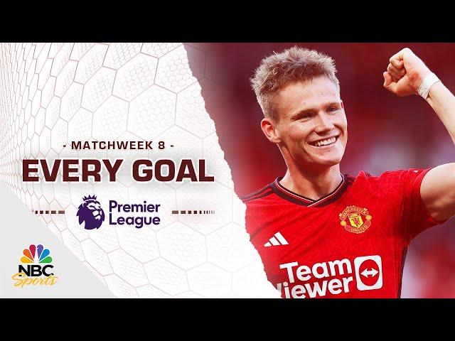 Every Premier League goal from Matchweek 8 (2023-24) | NBC Sports