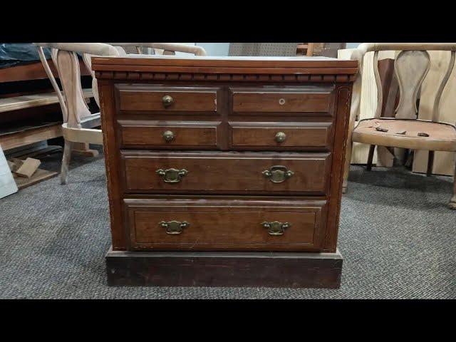 Turning a Dresser into a Kitchen Island on Wheels