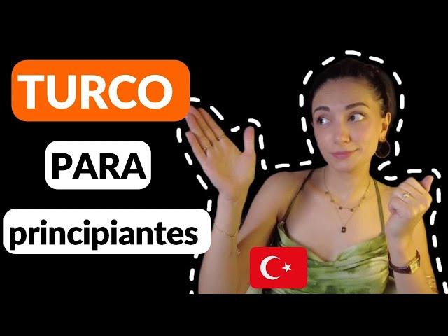 35 | El verbo ir afirmativo | aprender turco desde cero | turco para principiantes