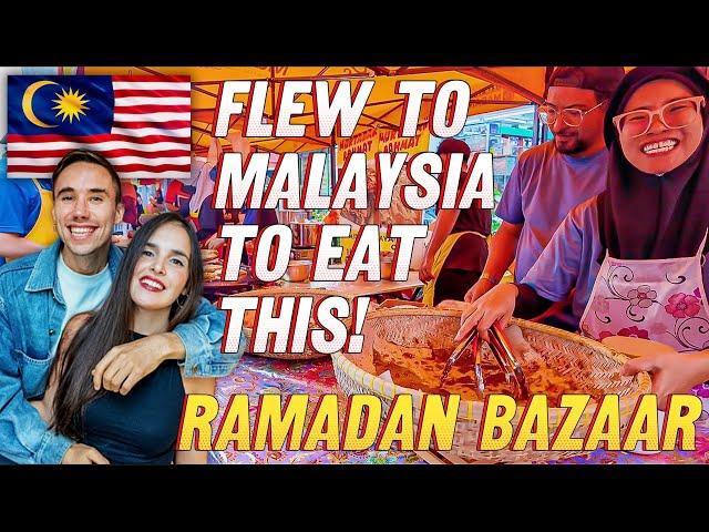We Flew BACK to Malaysia for this Ramadan Bazaar...  | Kuala Lumpur 2025
