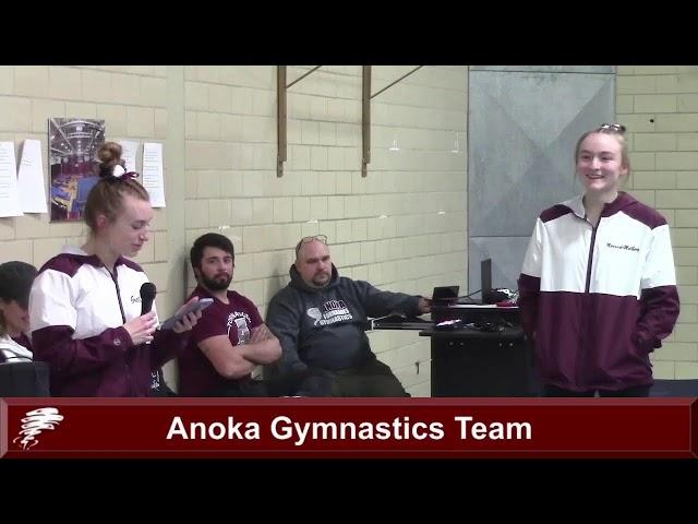 Anoka Gymnastics Meet vs. Centenial 02032022