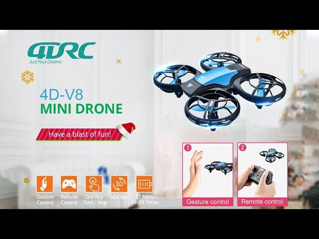 4DRC V8 Mini Drone Children's Fun Unlimited.