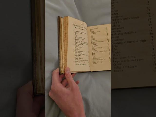 Pepys Treasures: Bills of Mortality