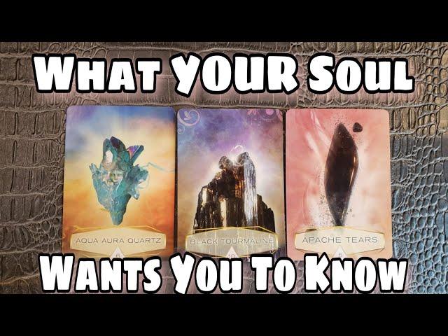  What Your Soul Wants You To Know! Pick A Card What Is Your Higher Self Trying To Express To You?