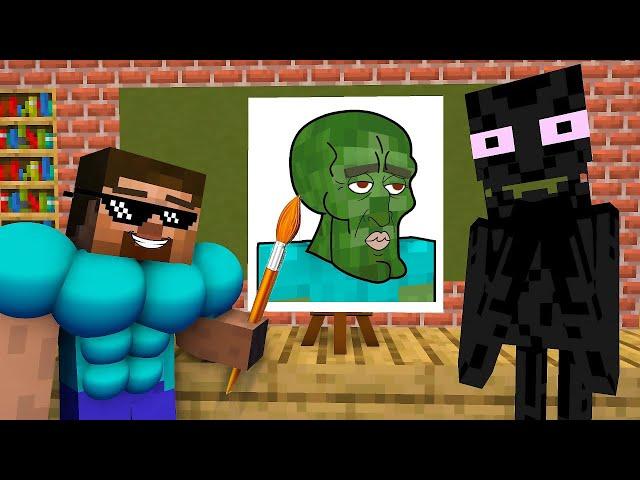 DRAWING CHALLENGE 7 - Minecraft Animation