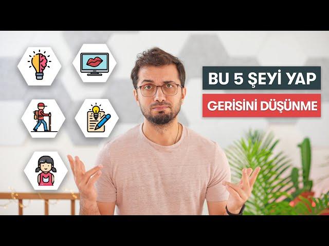 HAYATINI ANINDA DEĞİŞTİRECEK 5 ALIŞKANLIK