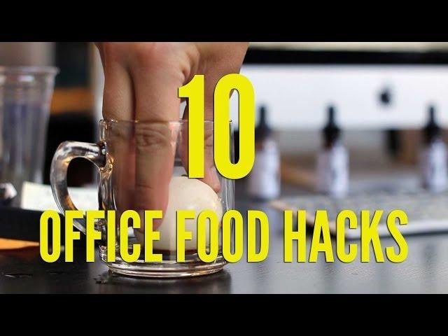 10 Office Food Hacks | FOODBEAST LABS