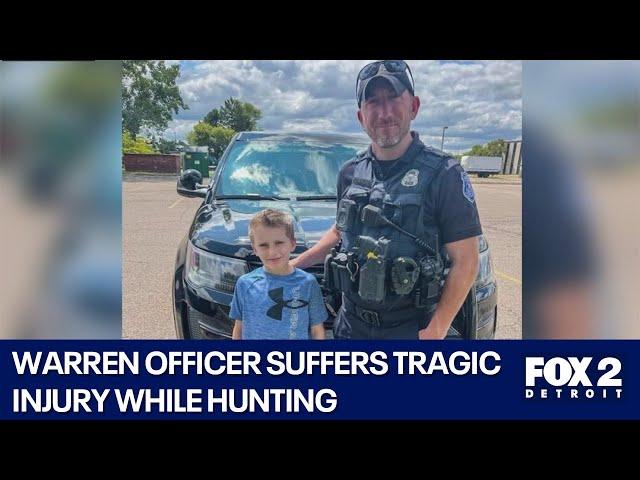 Warren police officer paralyzed after hunting accident