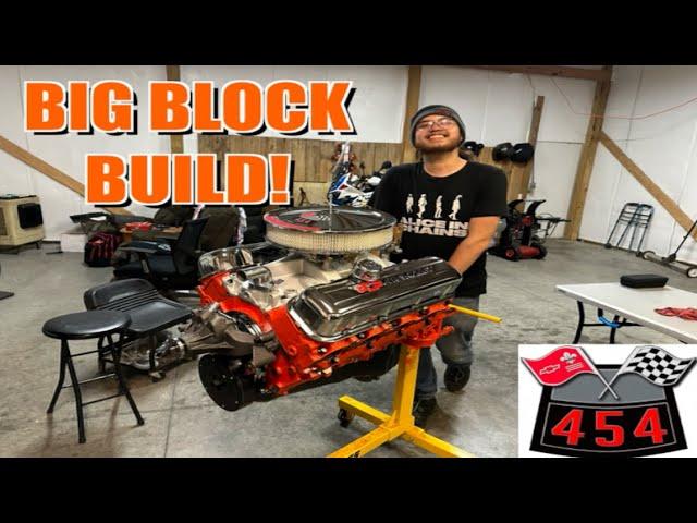 NO REPLACEMENT FOR DISPLACEMENT - Chevy 454 Big Block Build From Start to Finish!