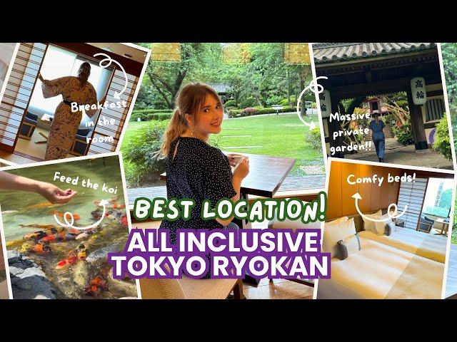 24 Hours In A Luxury Ryokan | Where To Stay in Central Tokyo 