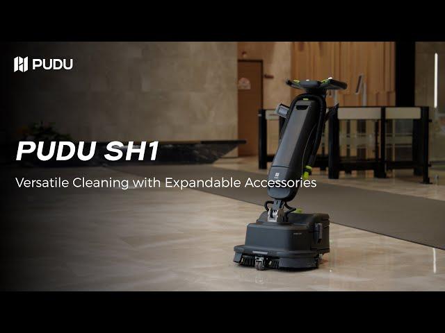 PUDU SH1 - Explore Versatile Cleaning with Expandable Accessories | Pudu Robotics