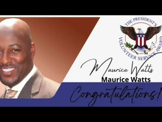 Maurice Watts President's Lifetime Achievement Award