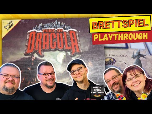 Fury of Dracula - Playthrough | Wer wird gewinnen? Jäger oder Dracula?