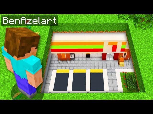 I Gave Ben Azelart a TOUR of My Minecraft World!