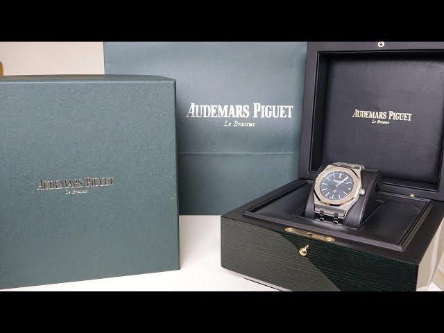 4K Review: Audemars Piguet Royal Oak 15202st "Jumbo" Unboxing