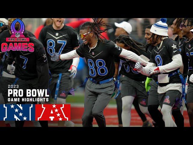 NFC vs. AFC Flag Football | 2023 Pro Bowl Game 1 Highlights