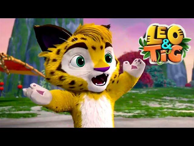 Leo and Tig    The Way Home    All episodes in a row    Funny Family Animated Cartoon for Kids