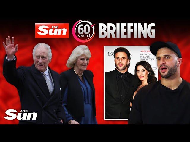 The Sun's 60 Second News Briefing: Kate & Charles head home plus Kyle Walker's 'idiot choices'