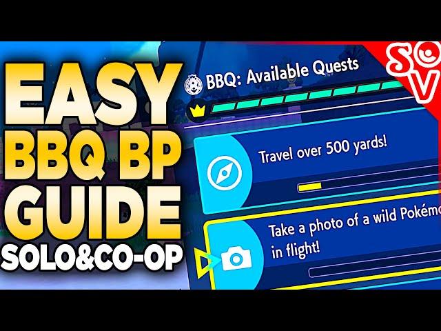 Easy BBQ BP Guide - Pokemon Indigo Disk