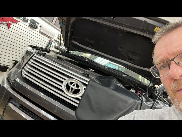 Toyota Tundra 911 live multi part install. Part 1