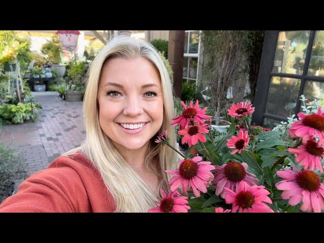  Beautiful Fall Garden Center Tour & Fall Container Planting Party!