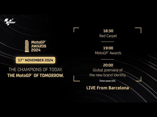 LIVE from Barcelona: 2024 MotoGP™ Awards 