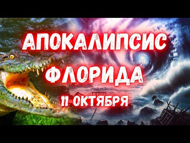 Апокалипсис во Флориде! Страшные последствия урагана Милтон. В домах и на улицах Аллигаторы