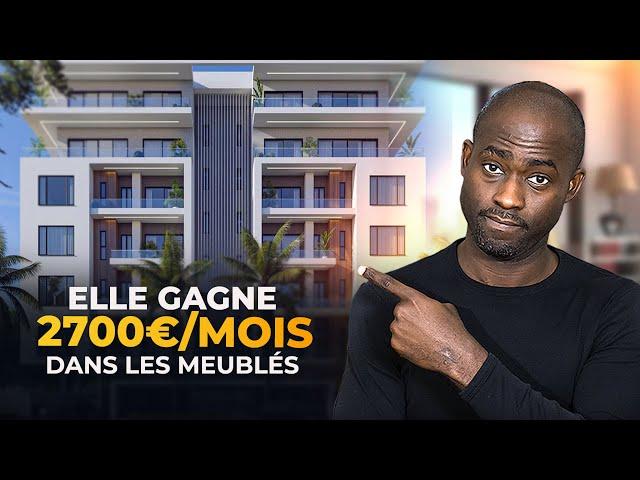 Elle gagne 2700€ en un mois avec son appartement meublé.