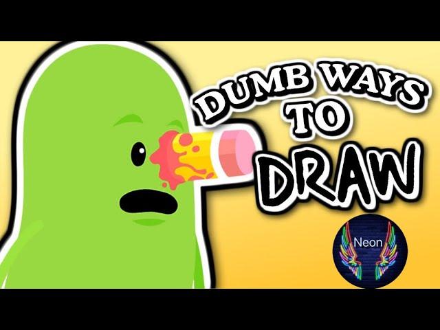 Dumb ways to draw, with Neon Celestial #dumbwaystodraw #neoncelestial #funny #gaming