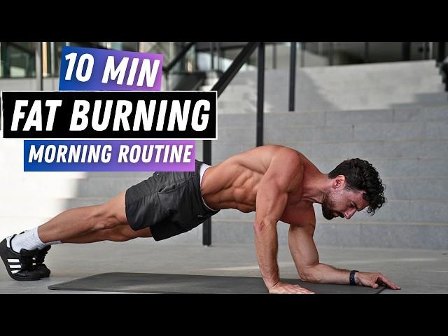 10 MINUTE FAT BURNING MORNING ROUTINE | Do This Every Day | Rowan Row