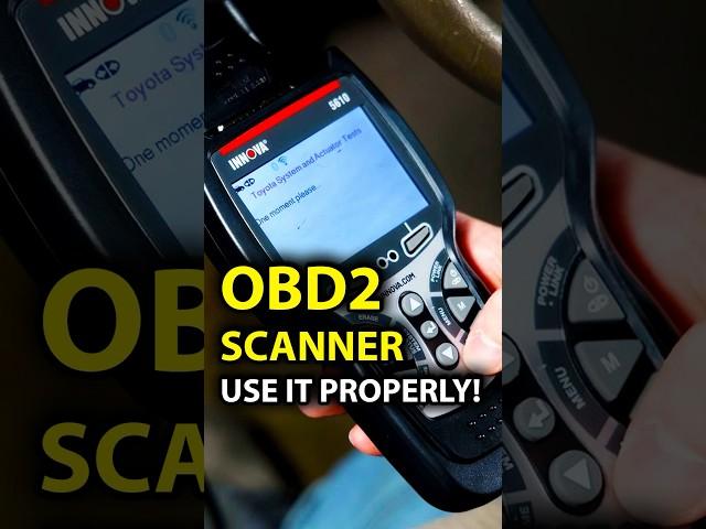How To Use An OBD2 Scan Tool Properly? 5 Steps Guide Easy #shorts #obd2scanner #automobile