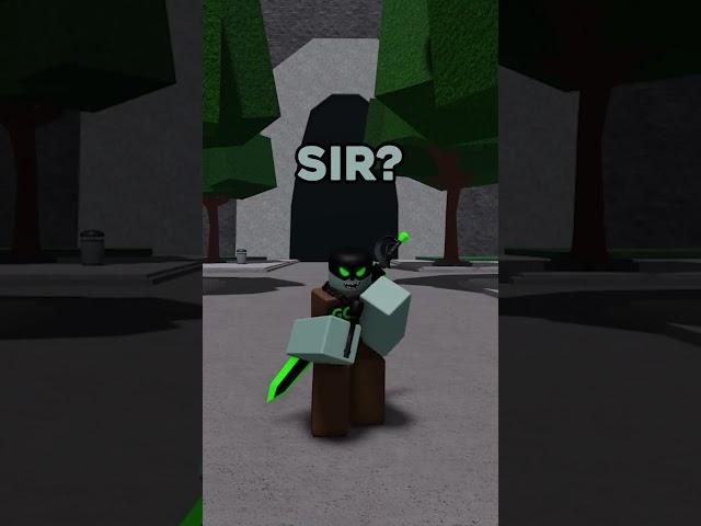 what's your name sir?  #roblox #thestrongestbattlegrounds #shorts