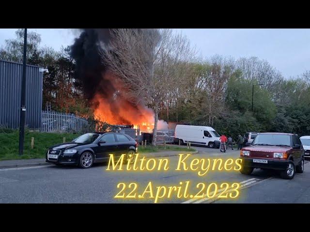 Garage on Fire - Milton Keynes - MoTo-UK