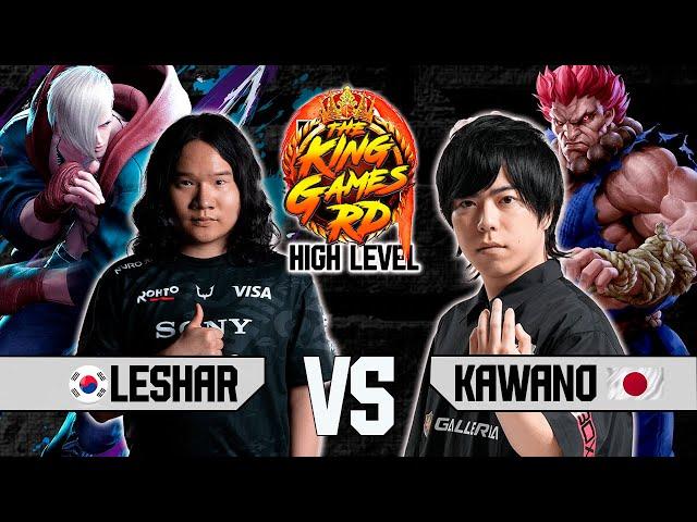 SF6 ▰LESHAR (ED) VS KAWANO (AKUMA) ▰ High Level Gameplay  streetfighter6