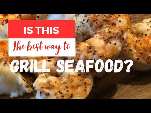 How To Make Perfect Grilled Shrimp, Prawns, And Halibut On The Ninja Woodfire Grill