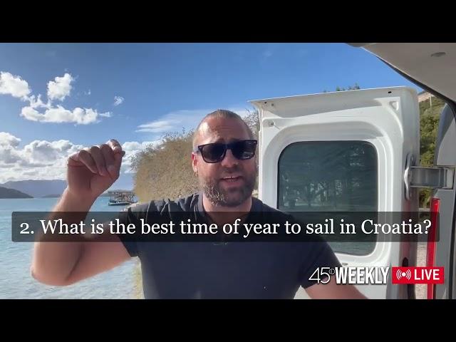 BEST TIME TO SAIL CROATIA