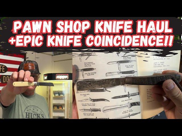 Pawn Shop Knife Haul + Epic Knife Coincidence Unboxed!