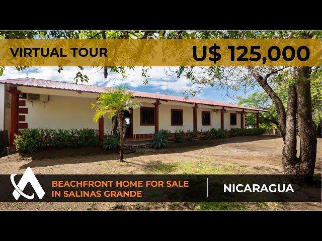 FLASH SALE! Coastal House For Sale in Nicaragua | Vacation  Home For Sale in Salinas Grande