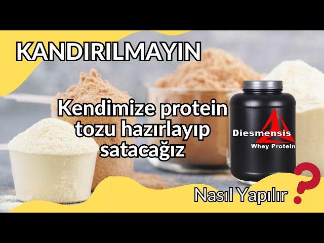 Protein Tozu Üretmek Bu Kadar Basit mi ?