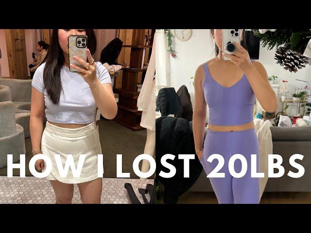 How I lost 20 Lbs| 3 Lifestyle Changes I Implemented!