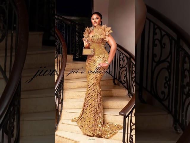 2024 asoebi Lace Gown styles | 12 LatestLace asoebi styles for stunning appearance #lacestyles