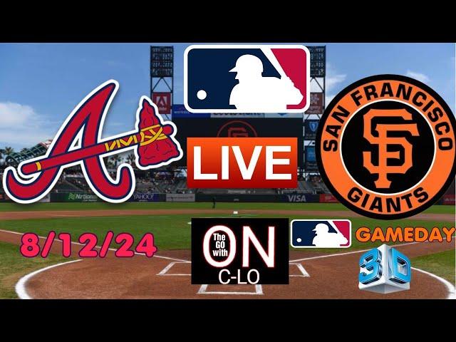 Atlanta Braves Vs. San Francisco Giants. Live MLB Baseball. Play by Play, 3D presentation, & More!