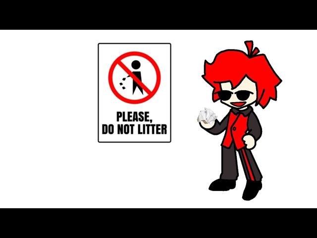 Do not litter [Rhythmic Revolution / Human Impostor]