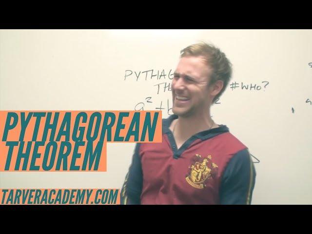 Pythagorean Theorem a2+b2=c2 changed my lyfe // TARVER ACADEMY MATH