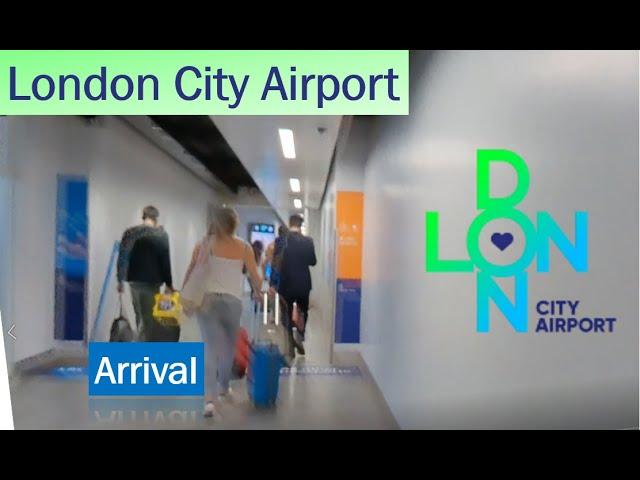 London City Airport (LCY) - Walking Through International Arrivals