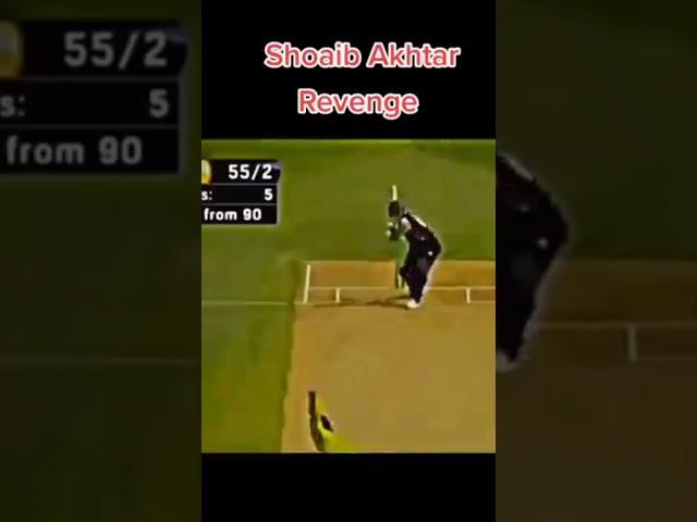 Shoaibakhtar revenge  #shorts #viralshort  #sportswallah