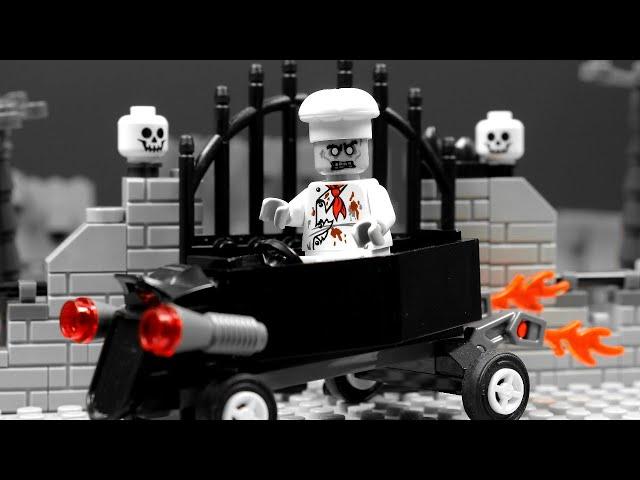 Lego Zombie Haunted House - Horror Mansion